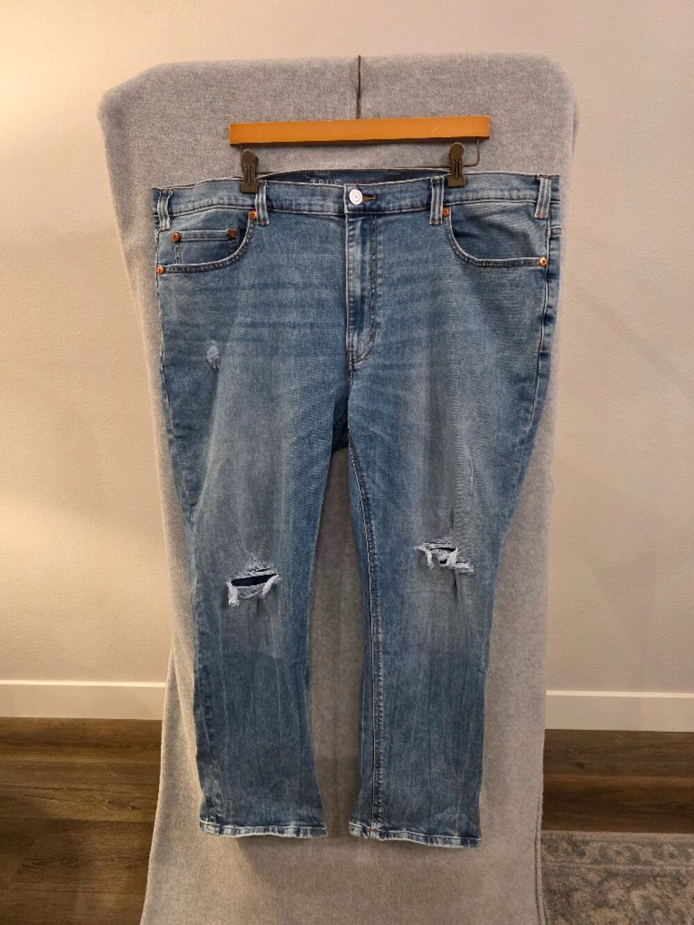 True Nation Distressed Denim